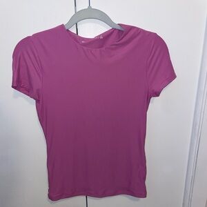 Abercrombie and Fitch Soft Matte Seamless Tuckable Baby Tee